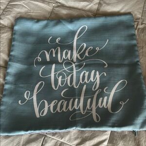 Blue Decorative Pillow Cover